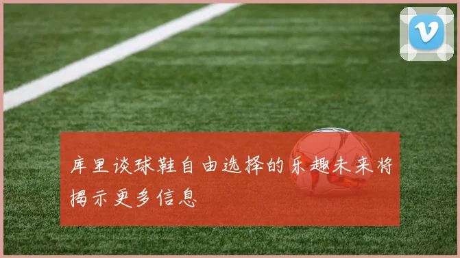 库里谈球鞋自由选择的乐趣未来将揭示更多信息